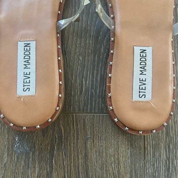 Steve Madden studded sandals sz 8 - Picture 3 of 5